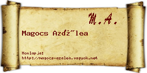 Magocs Azálea névjegykártya